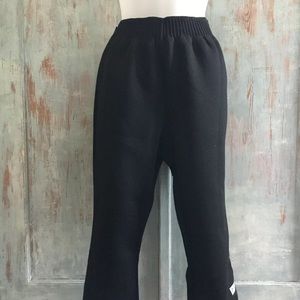 NWT Gymshark Rouched Cropped Joggers-Black-Medium